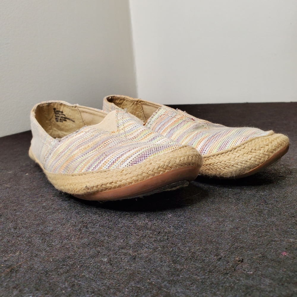 6) CLOUD9 Espadrilles Rainbow 🌈 Multi color flats Sz. 9 - Picture 7 of 7